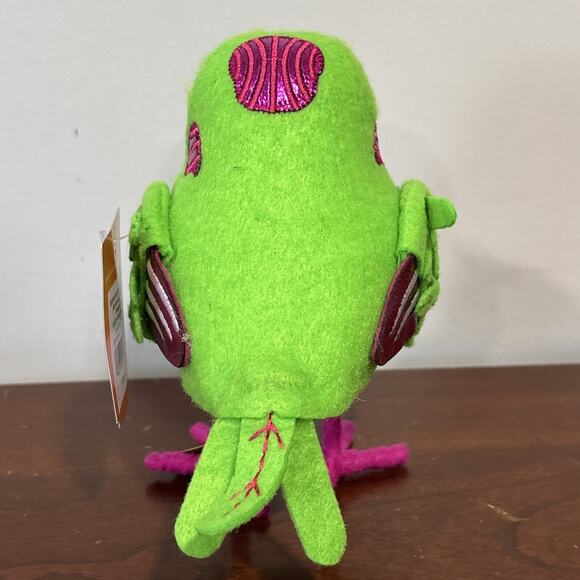 Hyde And Eek x Target Featherly Friends MOLDY Zombie Fabric Bird NEW 2025 - Picture 3 of 8